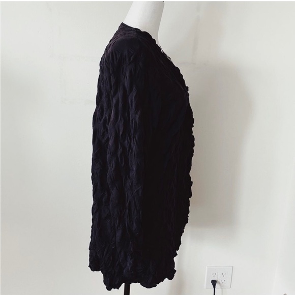 3/$35. GELCO Size small -medium Black unique open Black Shrug - Picture 3 of 4
